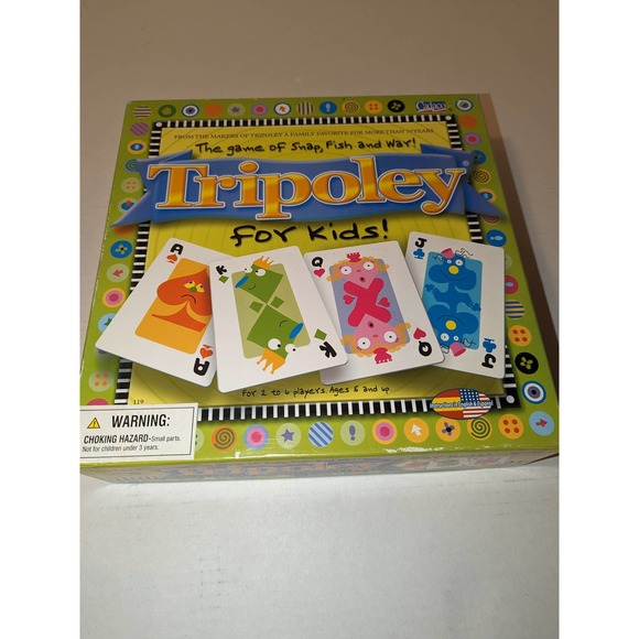 2003 Tripoley for Kids Board Game Cadaco Children's Family Mint Complete - Picture 8 of 10